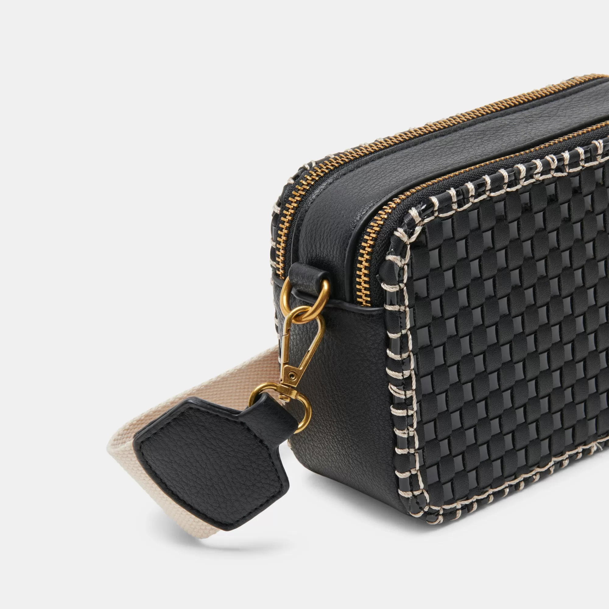 GLADYS CROSSBODY BLACK WOVEN