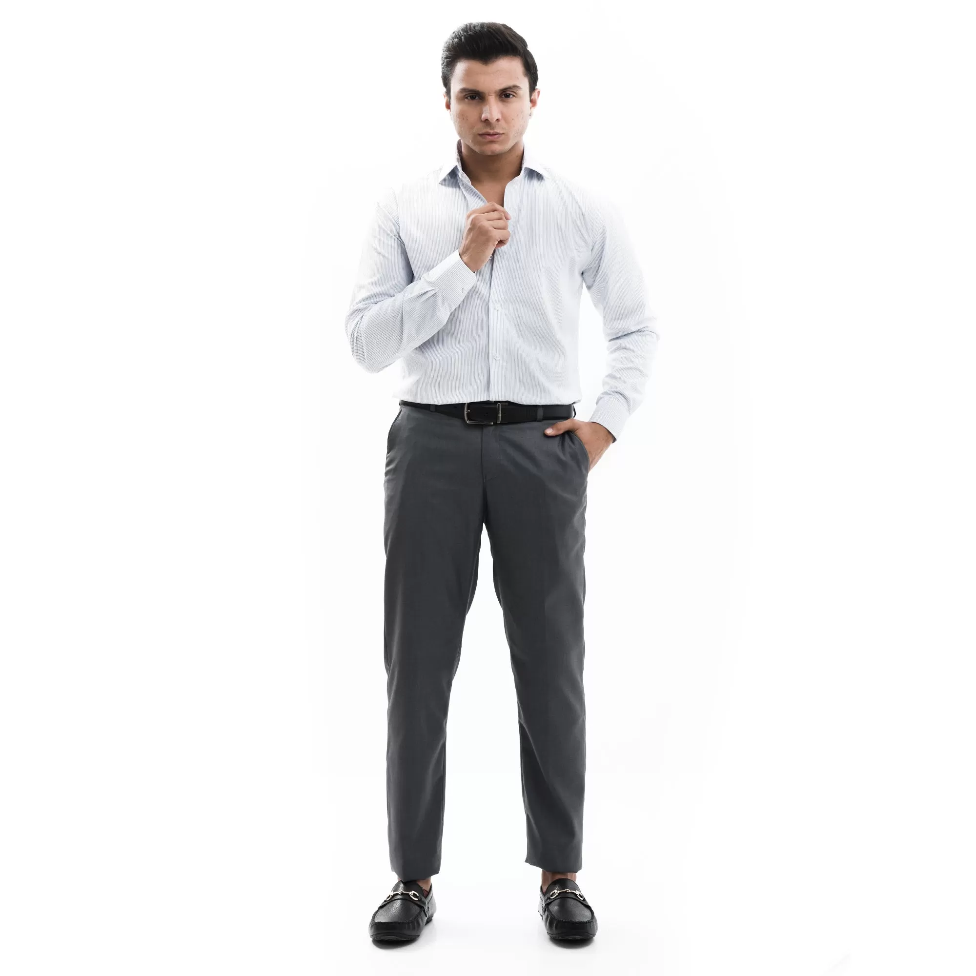 Grey Formal Trouser