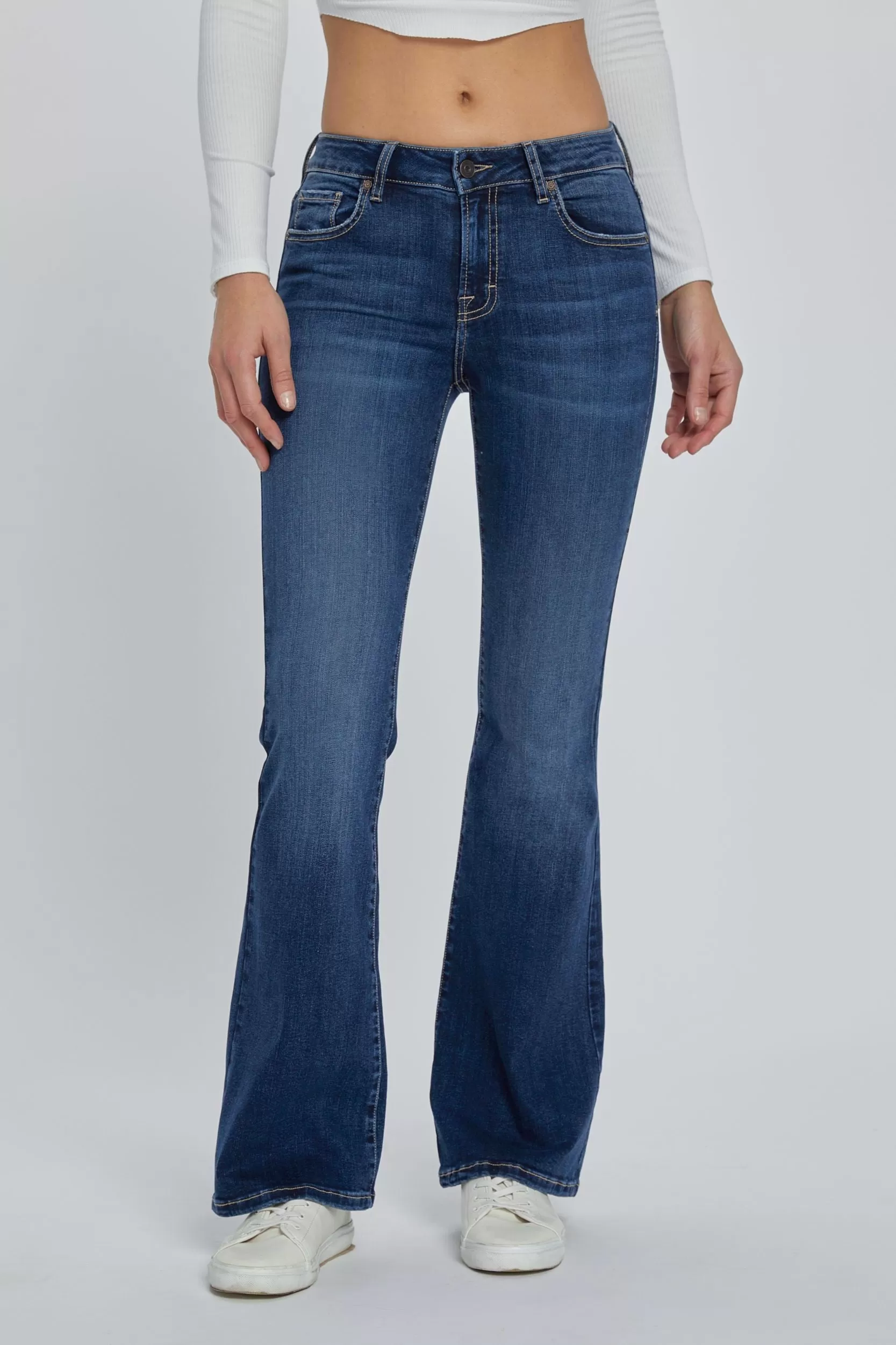 Hidden Happi Low Rise Flare Jean