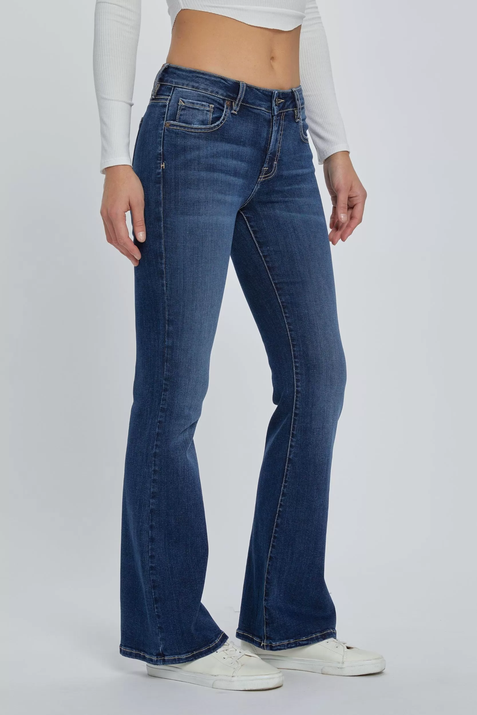 Hidden Happi Low Rise Flare Jean