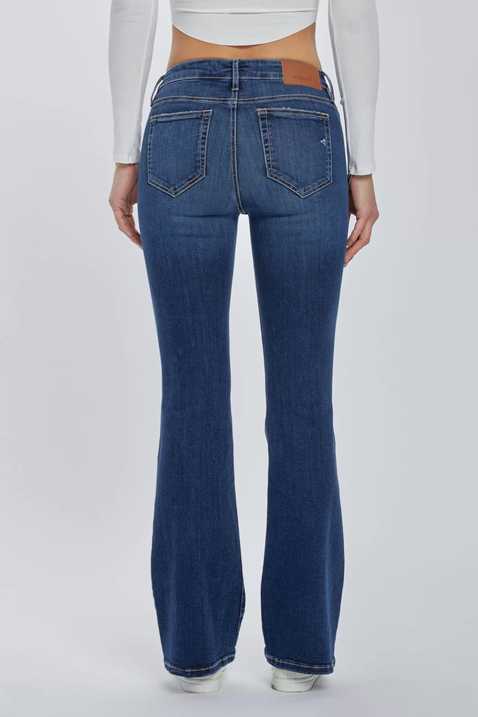 Hidden Happi Low Rise Flare Jean