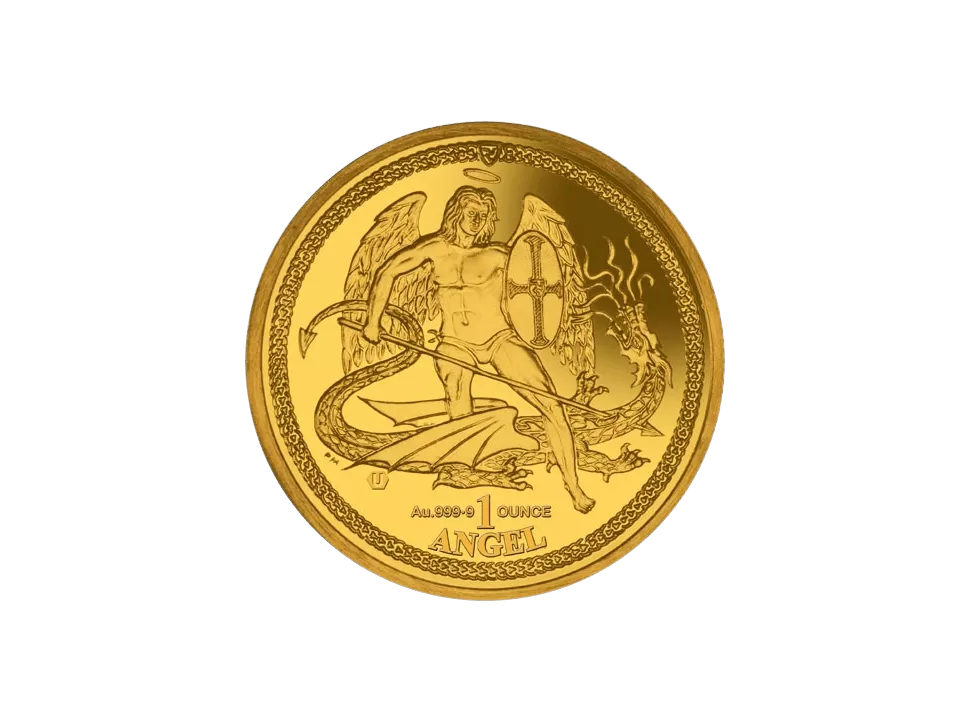 Isle of Man 1 oz Angel Gold