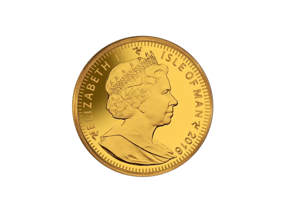 Isle of Man 1 oz Angel Gold