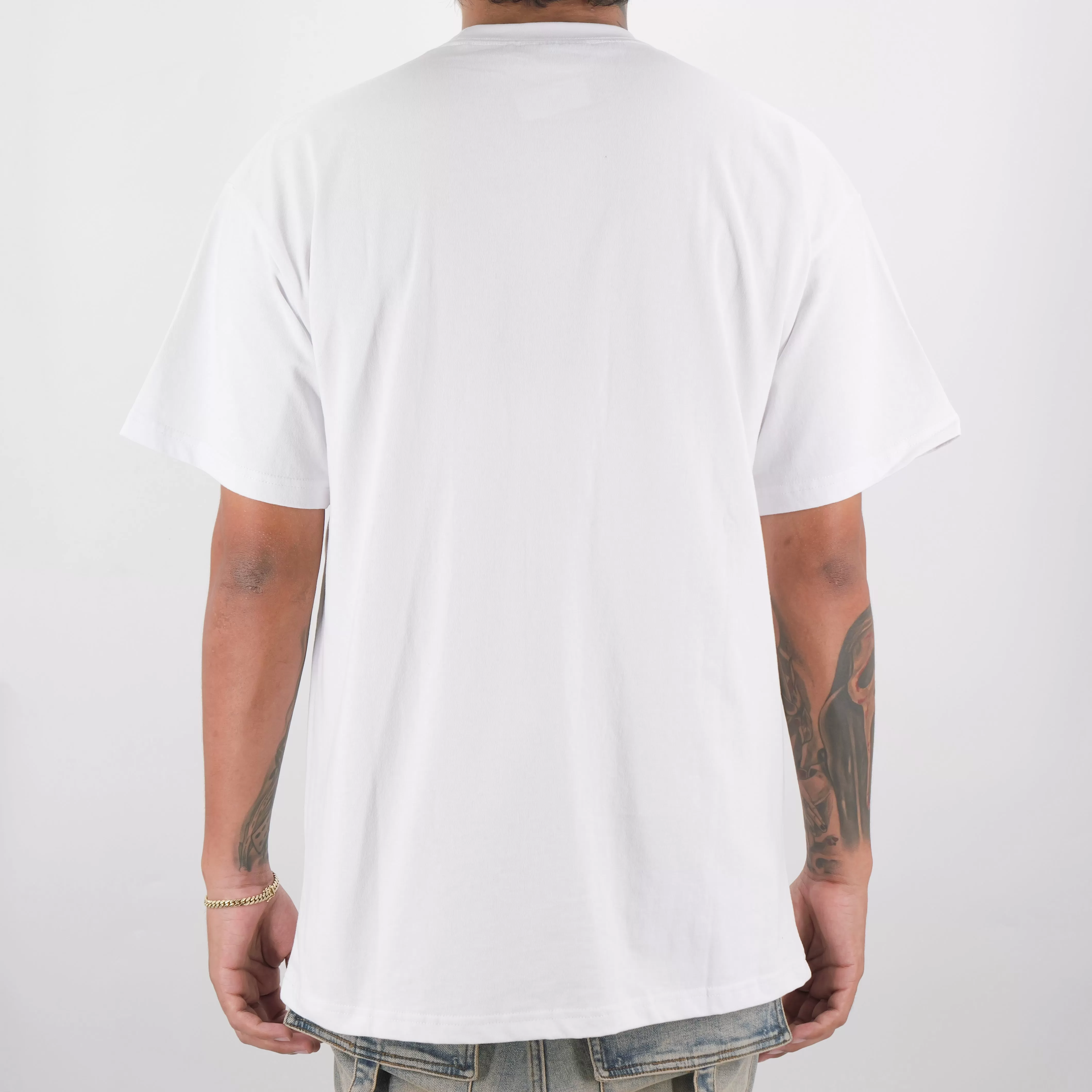 JUST THE LOGO TEE WHITE