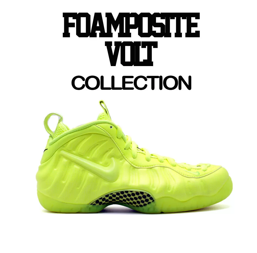 Kids - Volt Foamposite Heaven Cent Shirt