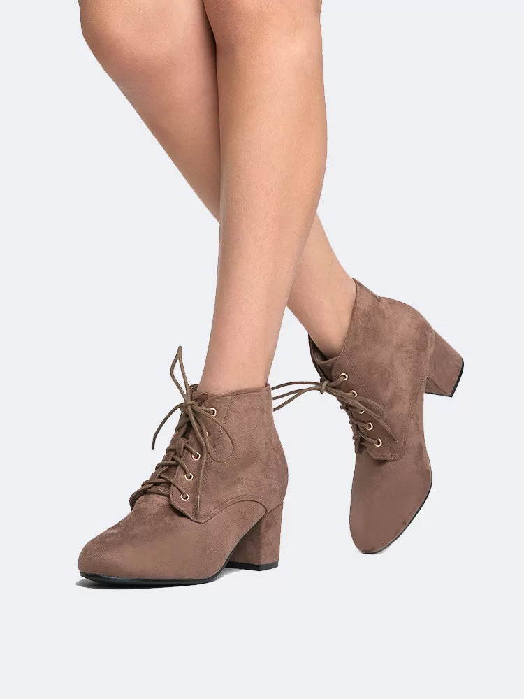 Lace Up Ankle Bootie