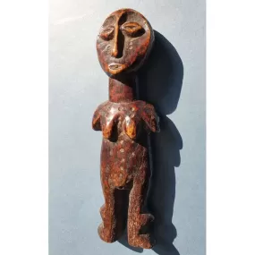 Lega Bwami Initiation Statuette Carved Bone RARE and Fine, Congo #135 PROVENANCE