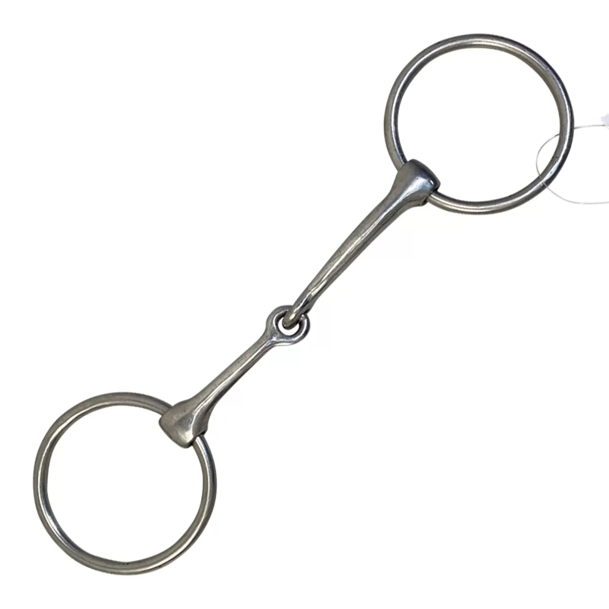 Loose Ring Single Joint Snaffle Bit in Stainless Steel - 4 3/4