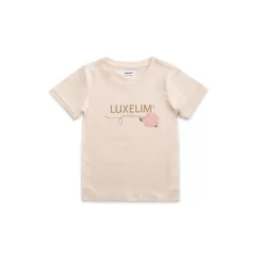 LUXELIM kids T-Shirt beige