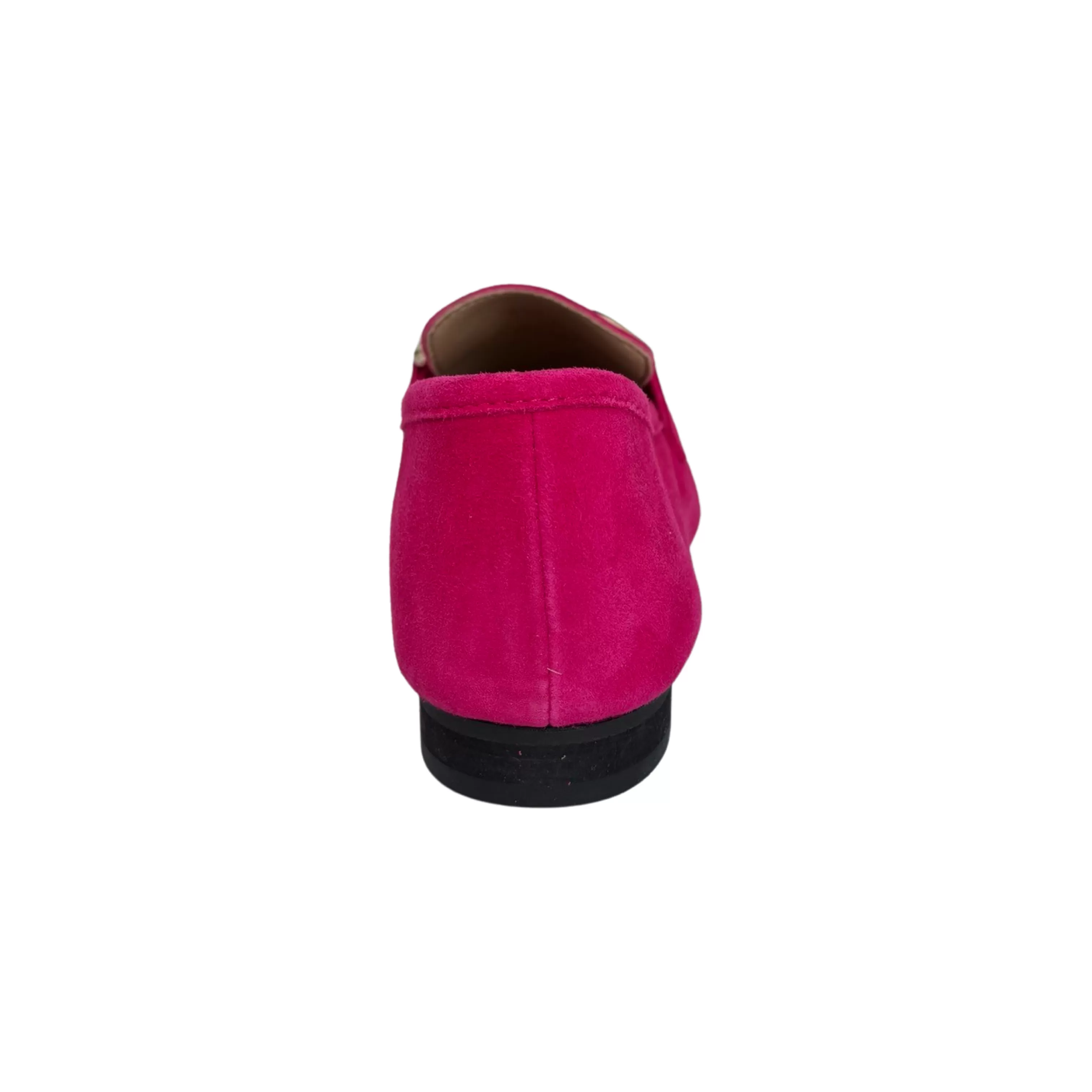 Macie Fushia Suede Loafer