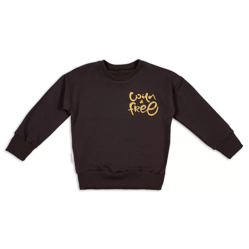 Malinami Wild & Free Brown Sweatshirt