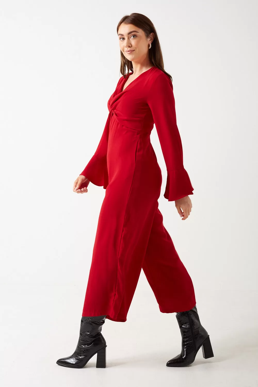 Marc Angelo Hannah Bell Sleeves Jumpsuit