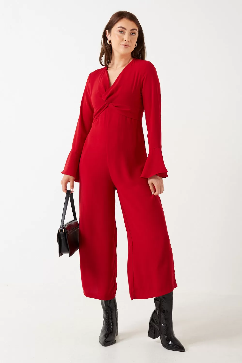 Marc Angelo Hannah Bell Sleeves Jumpsuit