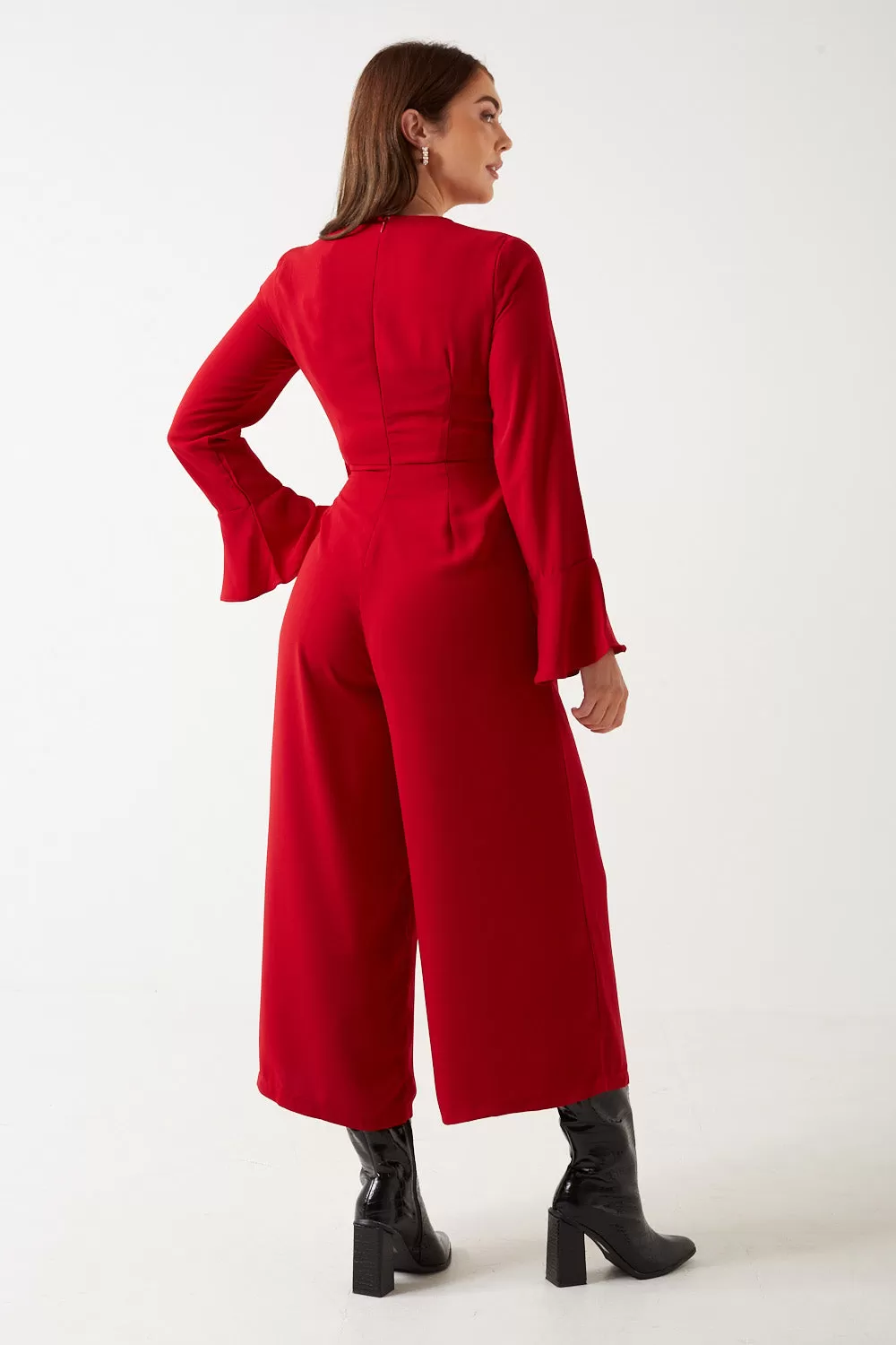 Marc Angelo Hannah Bell Sleeves Jumpsuit