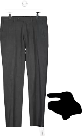 Massimo Dutti Grey Tailored Trousers UK XL