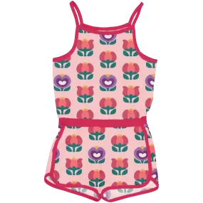 Maxomorra Picnic Tulip Short Jumpsuit