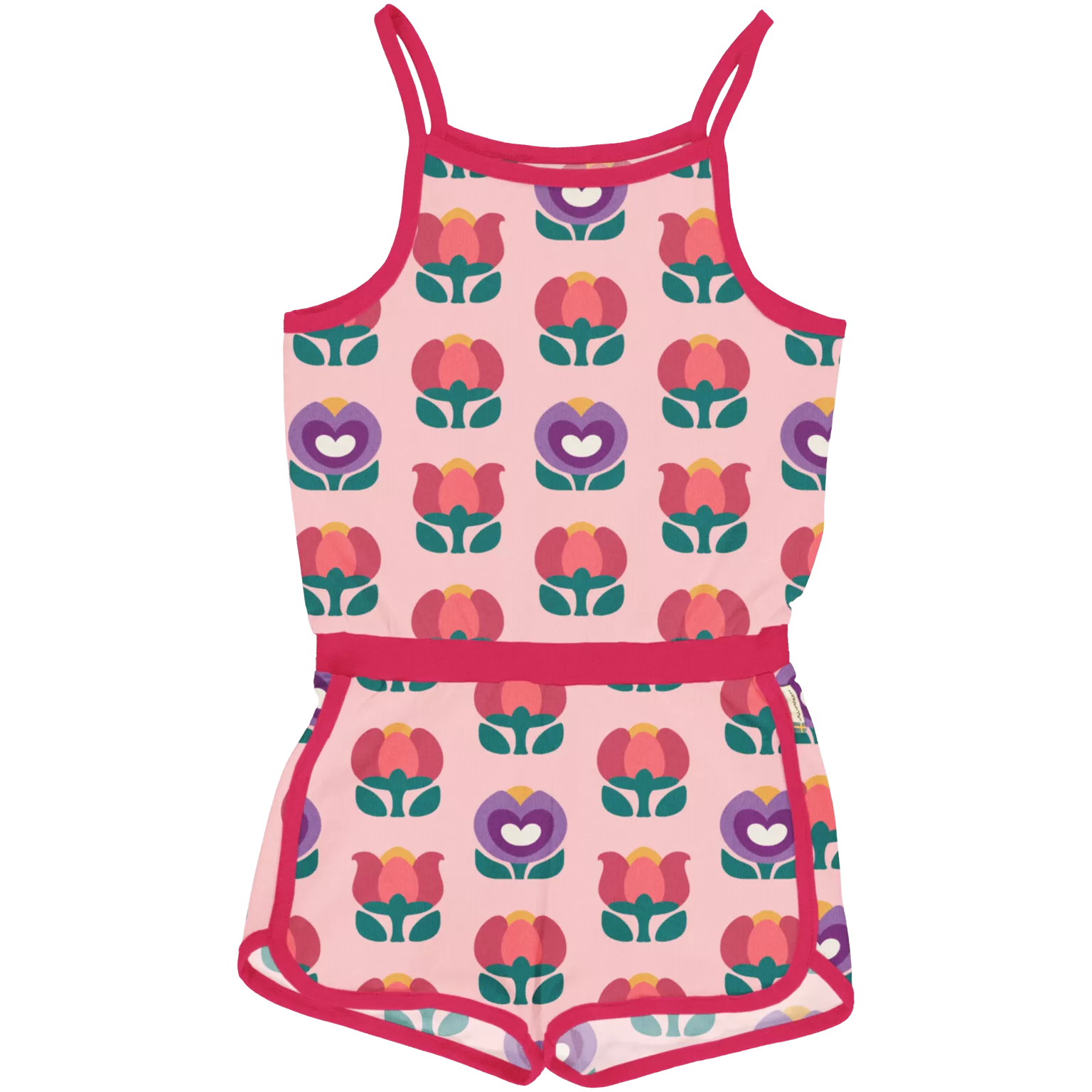 Maxomorra Picnic Tulip Short Jumpsuit