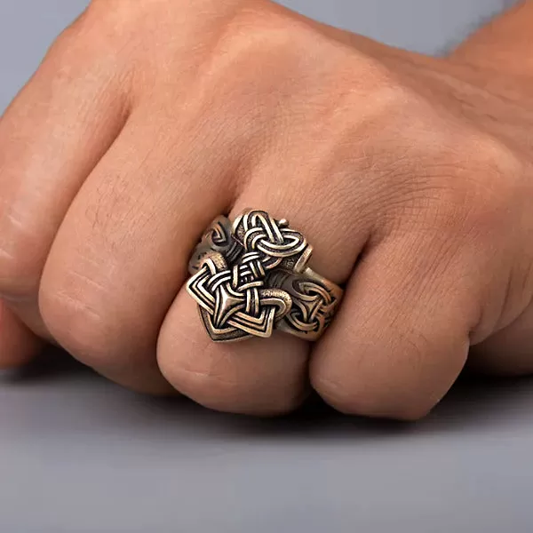 Mighty Hammer Ring - Bronze or Sterling Silver