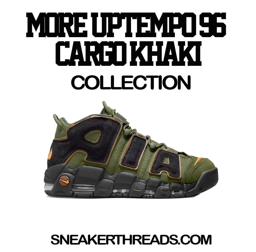 More Uptempo 96 Cargo Khaki Breeds Shirt