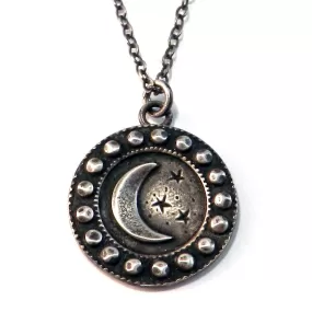 MOTHER MOON Necklace - Silver