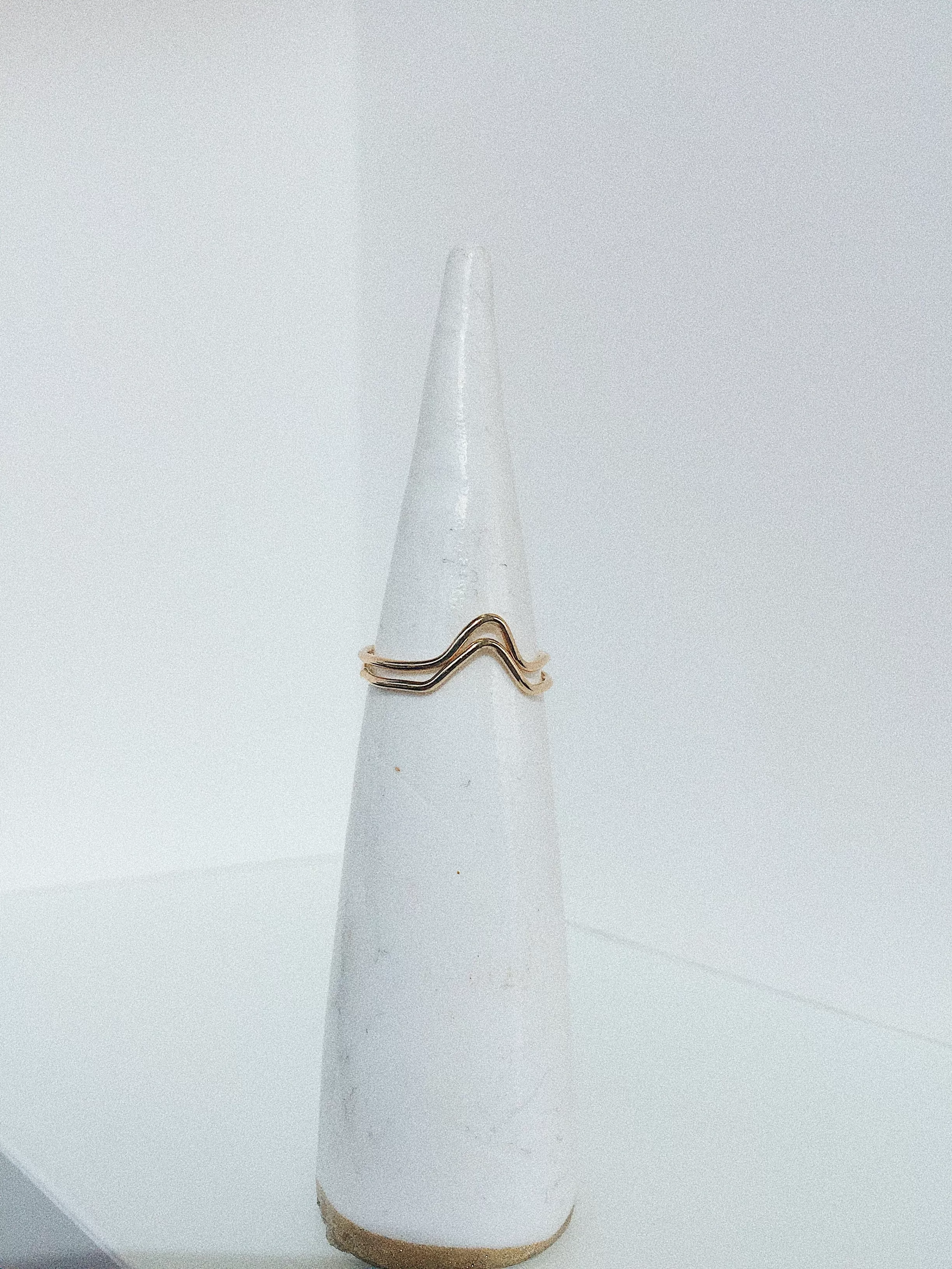 Mountain Stacking Ring-14k Gold Filled OR Sterling