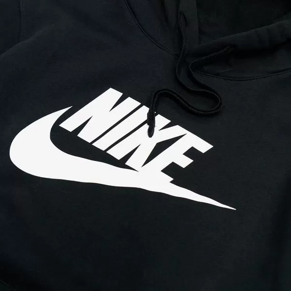 Nike Men's Club Fleece Black/White