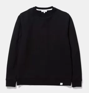 Norse Projects Vagn Classic Crew Sweatshirt in Black