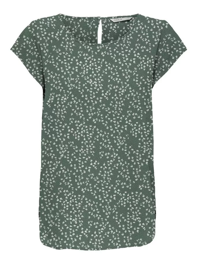 Nova Lux Short Sleeve Patterned Top