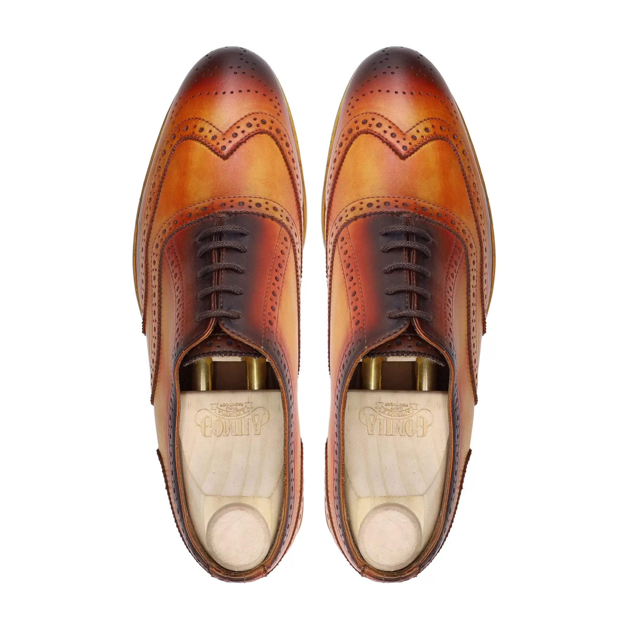 Orland - Men's Burnish Tan Calf Leather Oxford