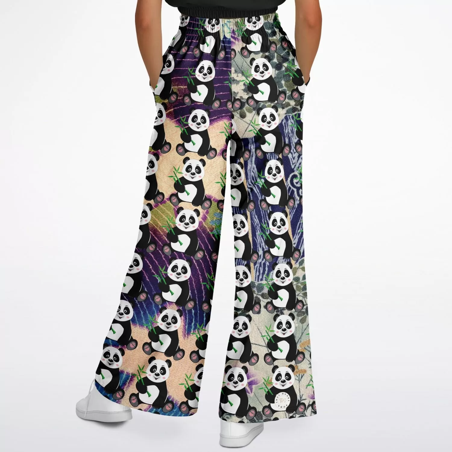 Panda Surprise LTD Eco-Poly Stretchy Phat Bellbottoms