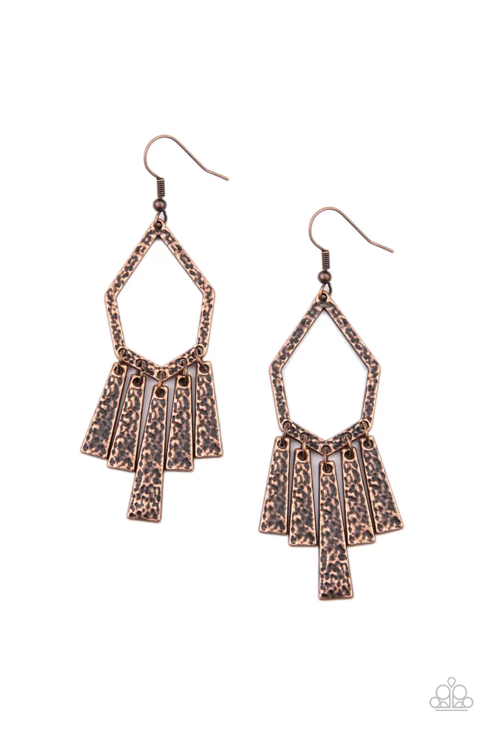 Paparazzi Museum Find - Copper Earrings