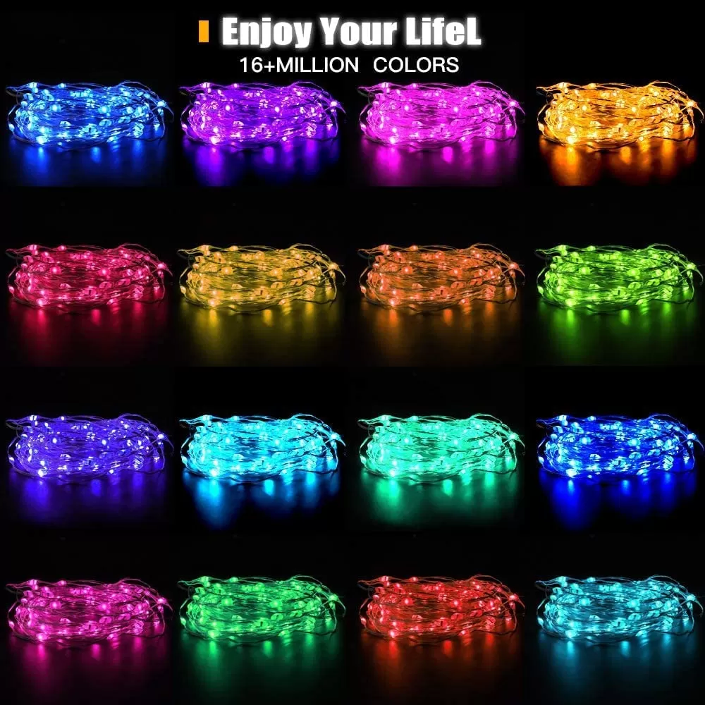 Phone APP LED IP40 WATERPROOF CAMPING CHRISTMAS FLAGPOLE LIGHTS