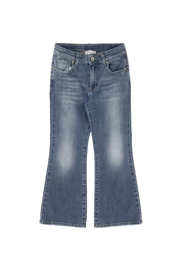 Please girls' jeans trousers PH08W00G55 blue