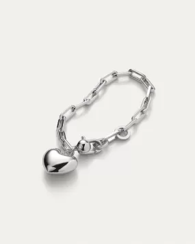 Puffy Heart Bracelet