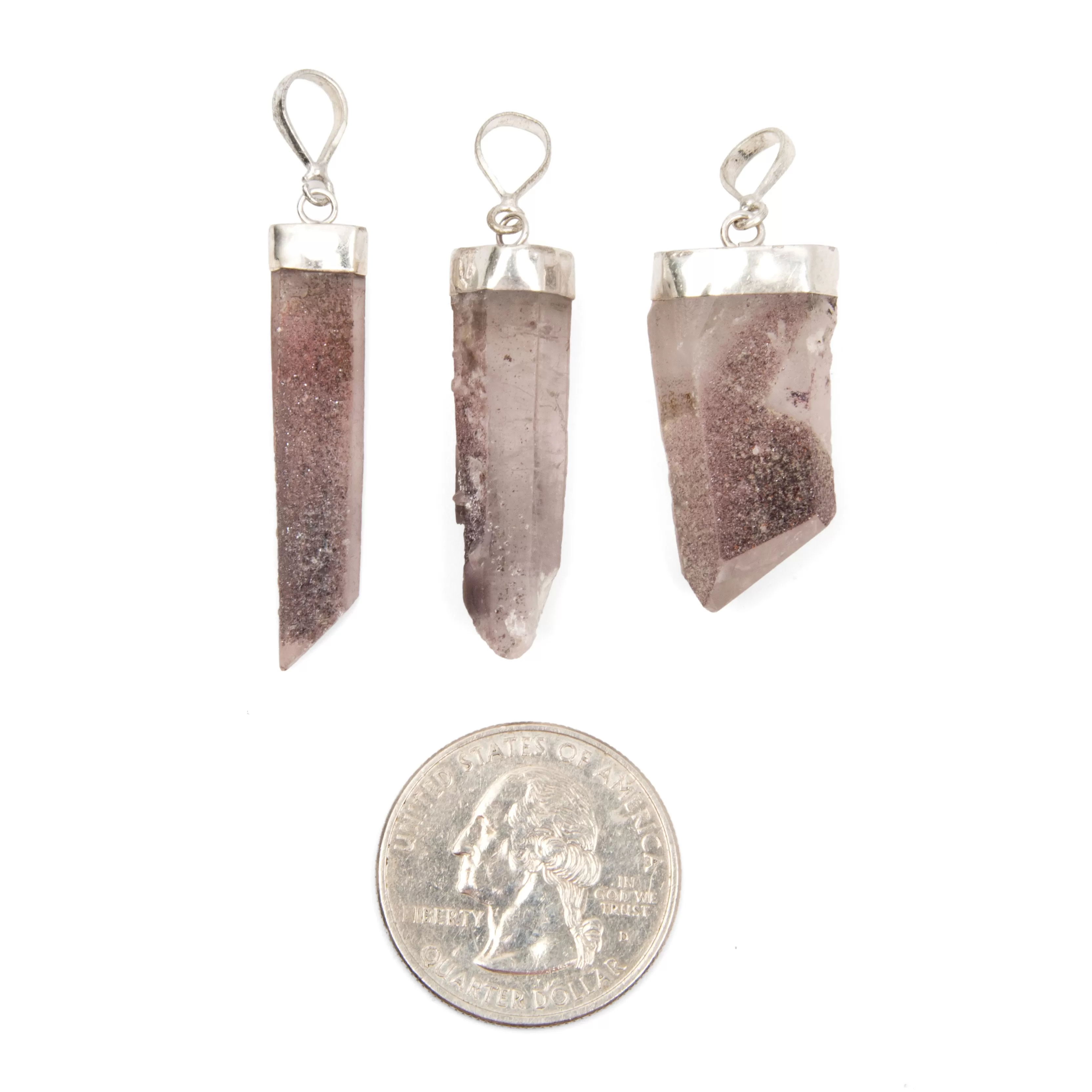 Quartz-Lithium, Pendants