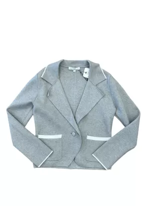 Red Haute - Blazer Sweater Grey