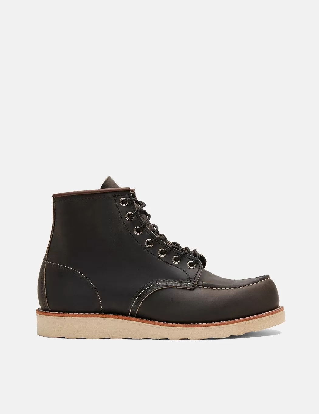 Red Wing Heritage 8890 6" Moc Toe Work Boots (8890) - Charcoal Grey