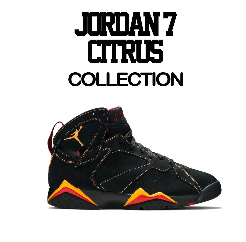 Retro 7 Citrus Shirt - Rolie Time - Black