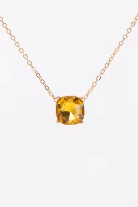 Rosie 10MM Solitaire Bezzle - Yellow