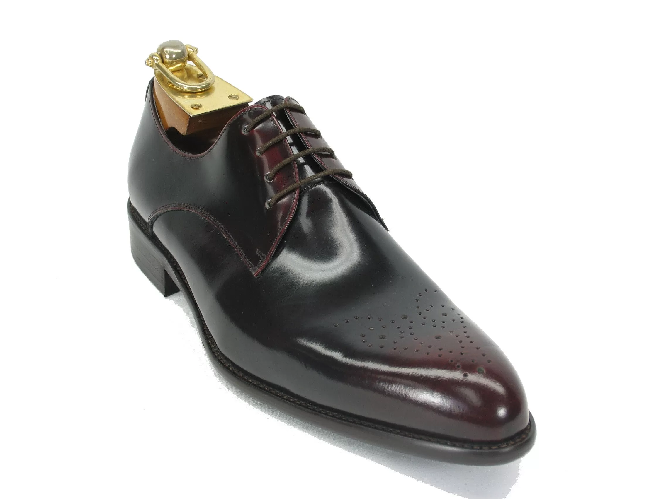 Signature Burnished Lace-up Derby