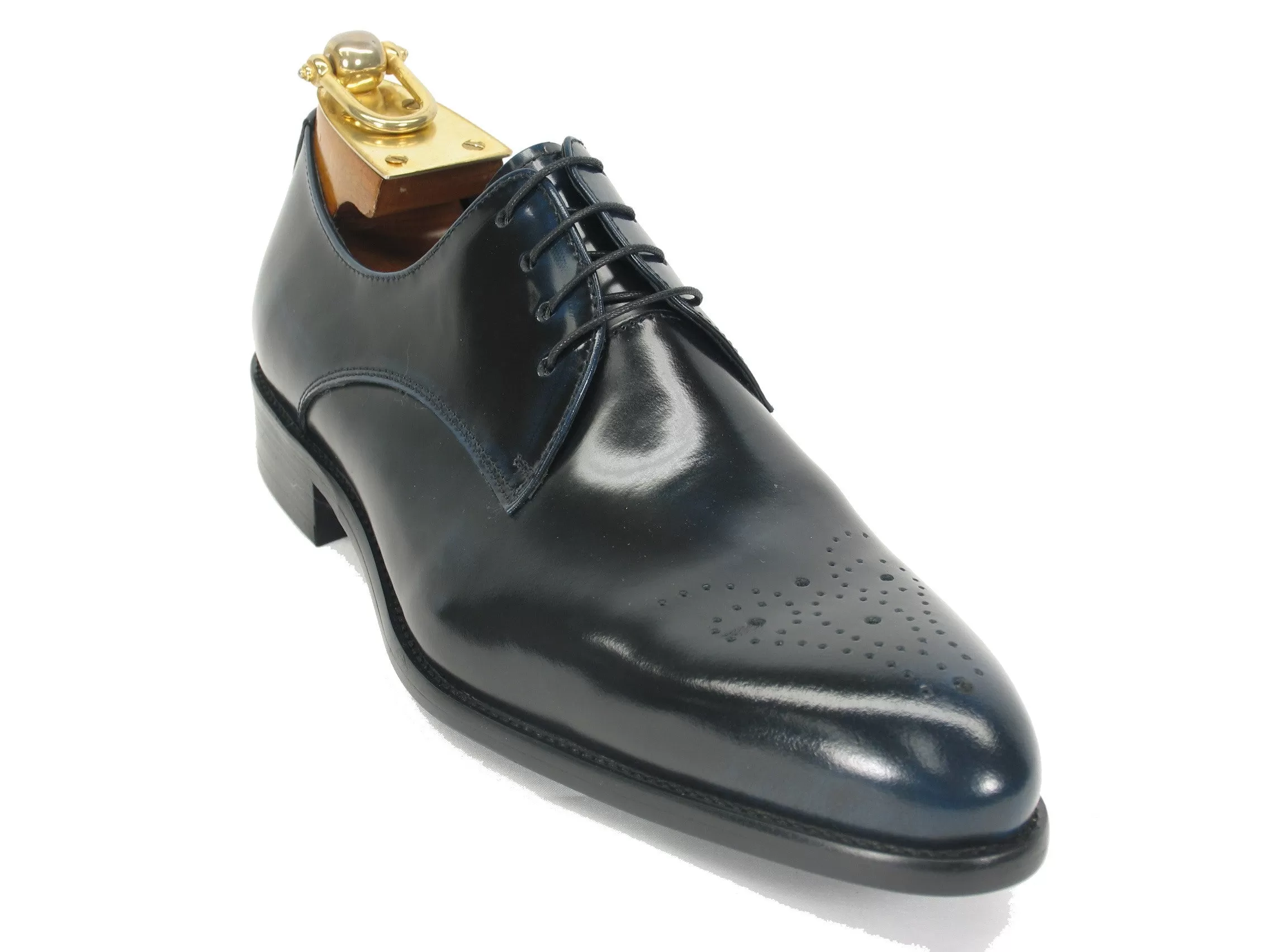 Signature Burnished Lace-up Derby