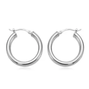 Silver Hoop Earrings