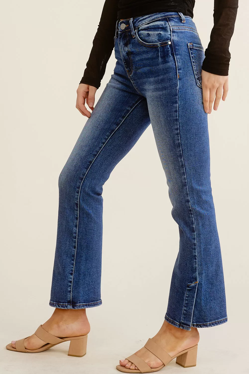 Slit Leg Denim