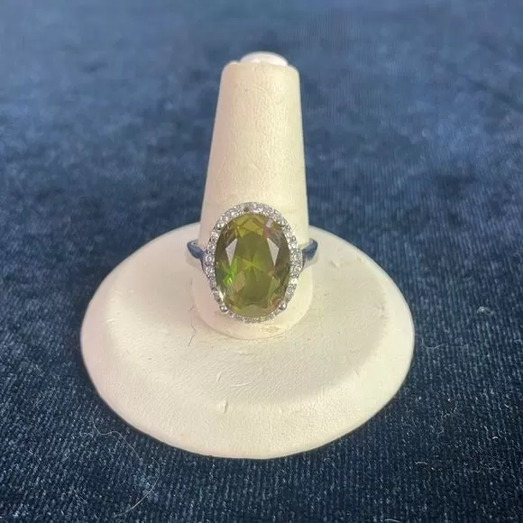 SmokyTopazSterling Ring