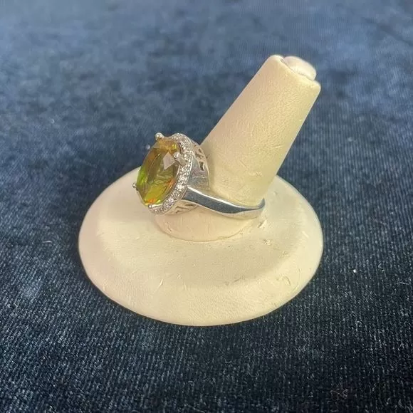 SmokyTopazSterling Ring