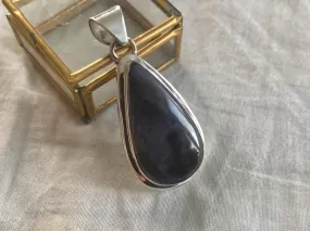 Sugilite Ansley Pendant - Long Teardrop