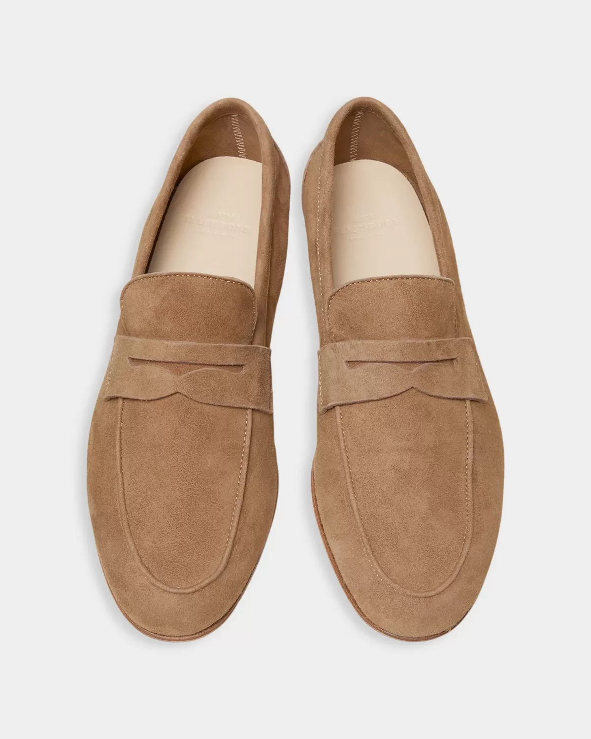 Summer Penny Loafer (Dark Taupe Suede)