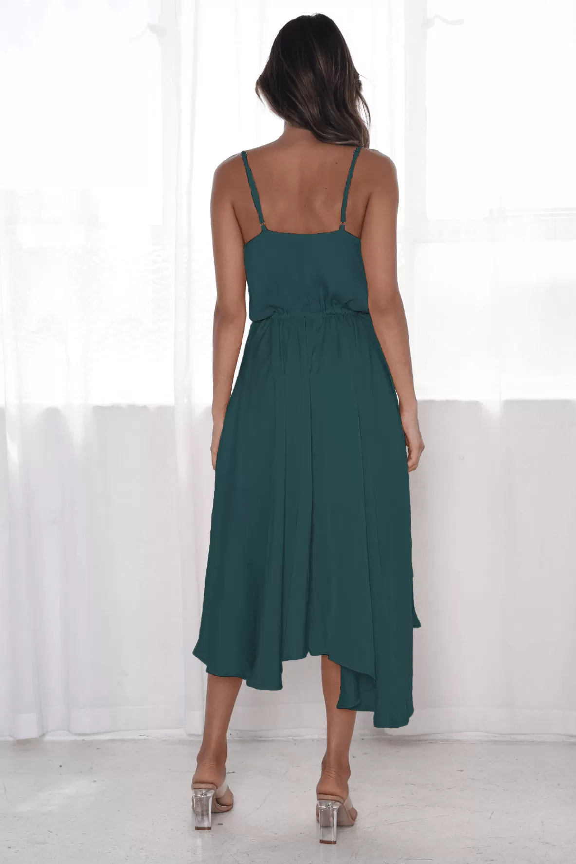 Sunshine Midi Dress - Green