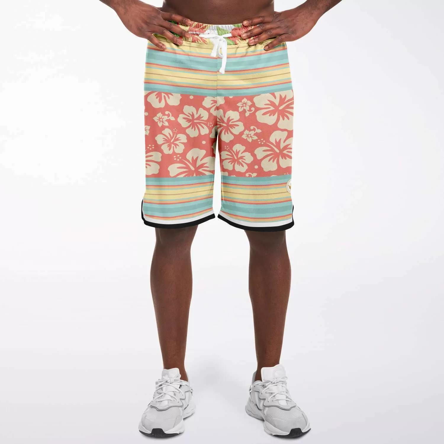 Surf's Up Kowabunga Unisex Basketball Shorts