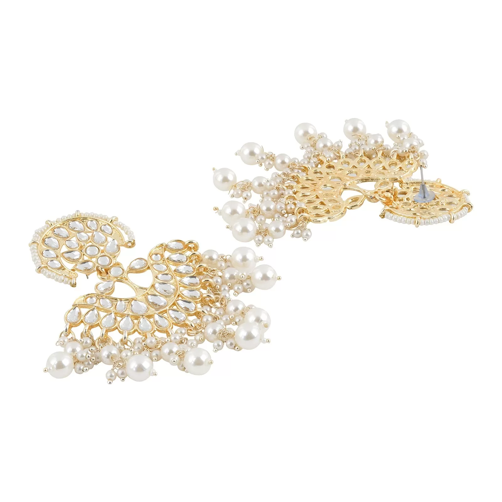 Teejh Utsavi Pearl and Polki Earring